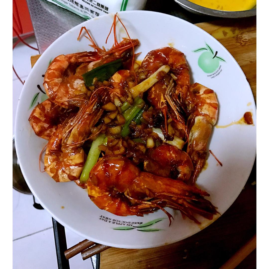 油焖大虾