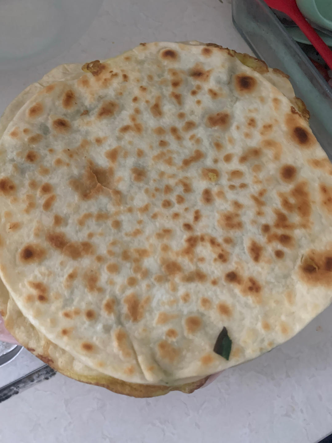 方便好吃到尖叫的大韭菜饼（比其他韭菜盒子都好吃）