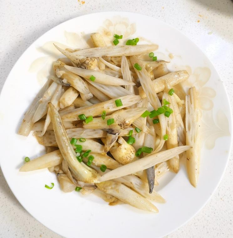 清炒藕带的做法