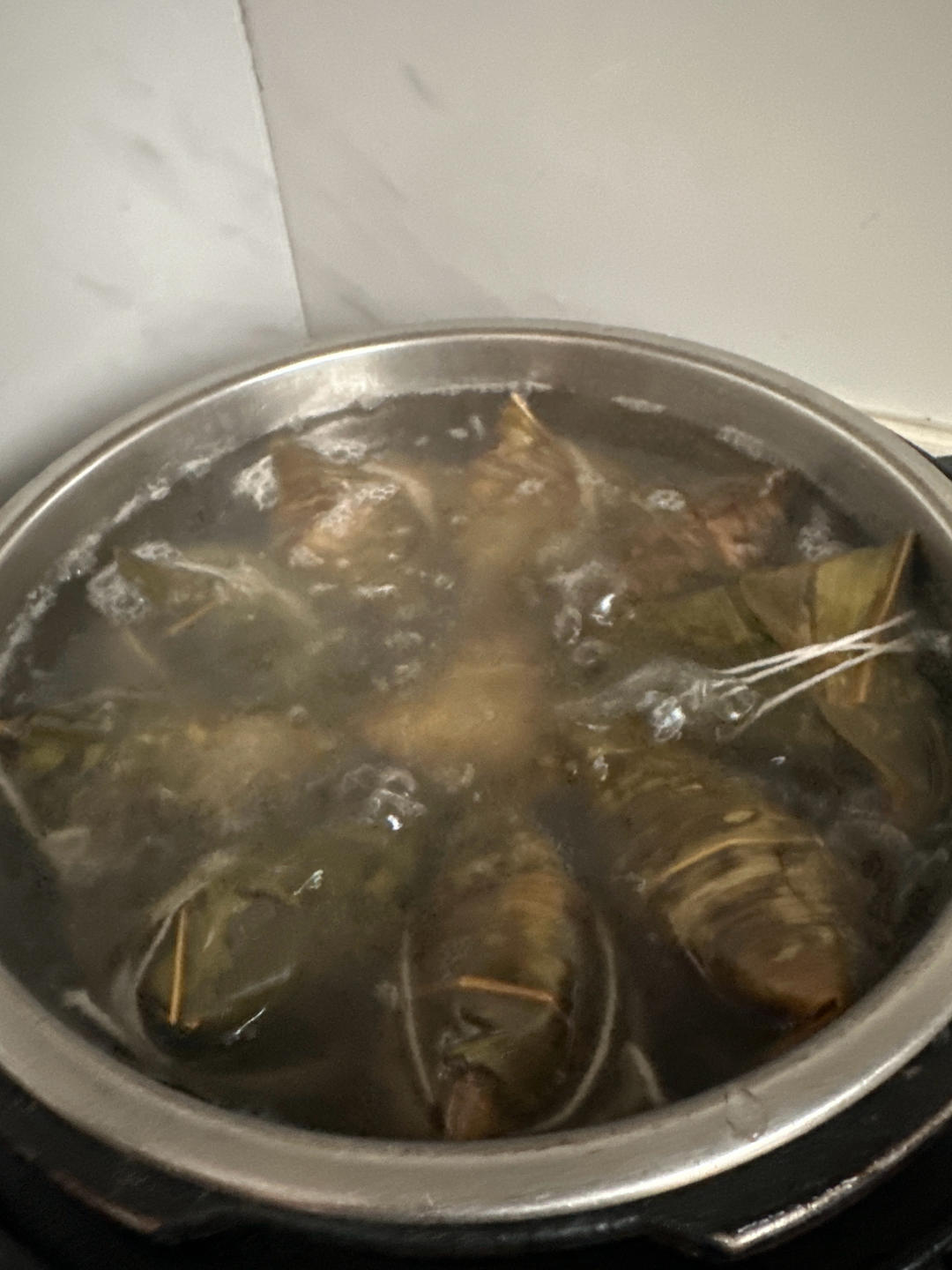 虾仁香菇五香肉粽