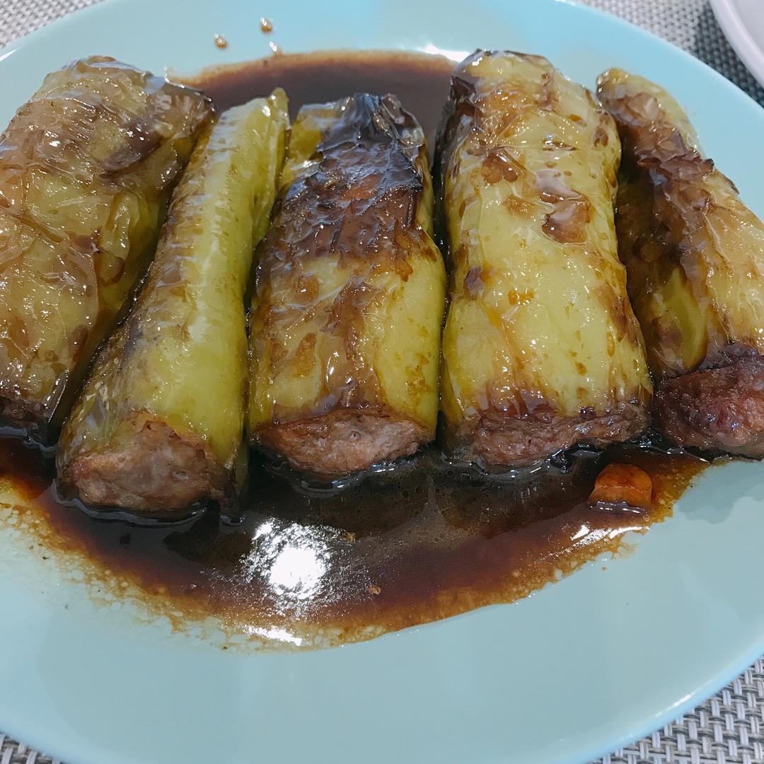 肉酿虎皮青椒