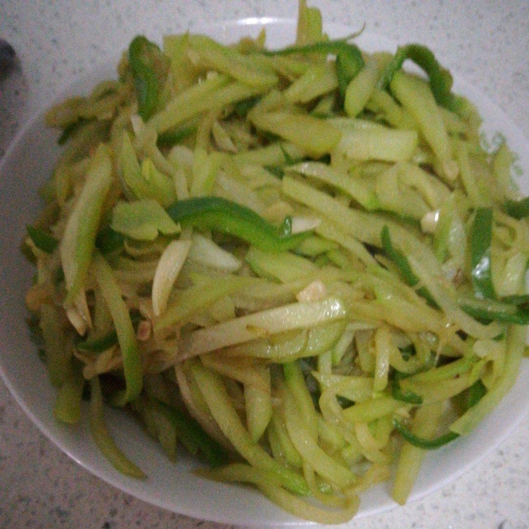 清炒佛手瓜