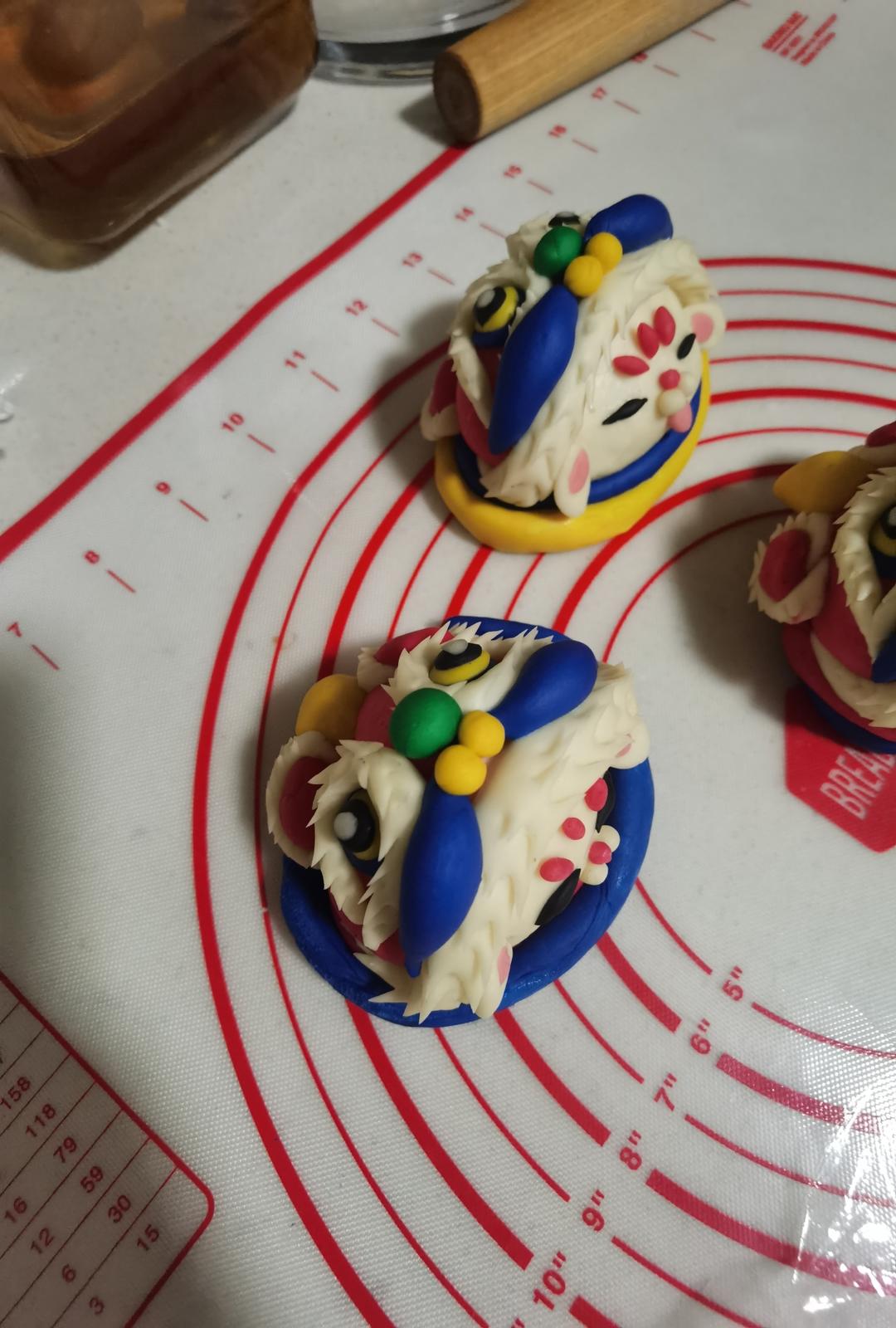 🧨潮·国粹｜萌·醒狮馒头