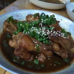 黑椒鸡腿饭