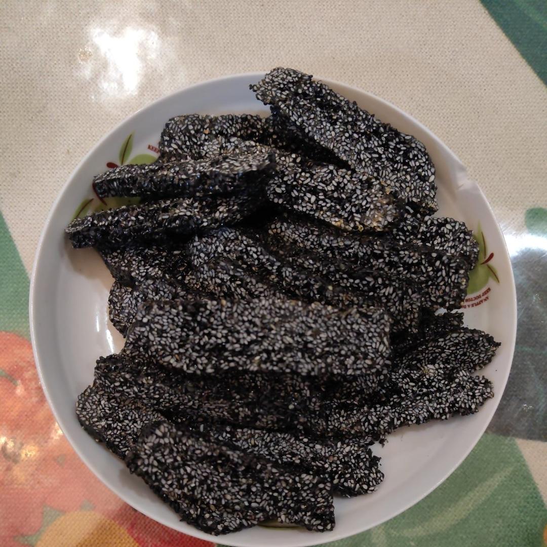 黑芝麻糖