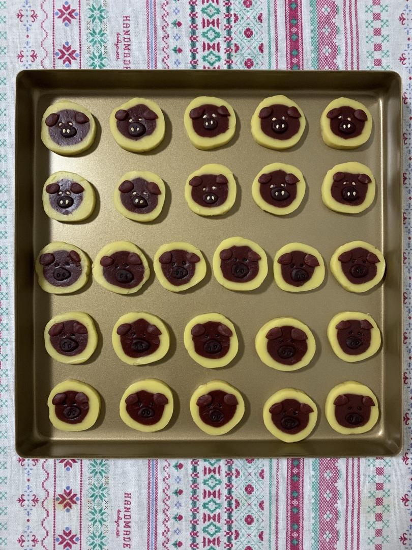 年味十足的福猪🐷曲奇（过年必备点心好彩头又好吃）