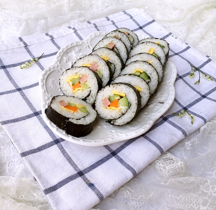 简单寿司/鸡蛋寿司/反转寿司/花样寿司/紫菜包饭