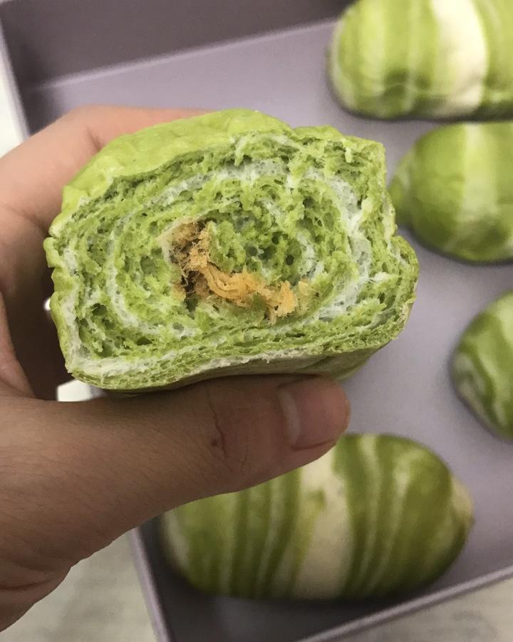 木纹红豆卷