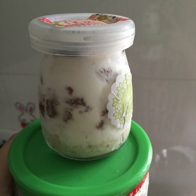 #懒人早餐#蔬果麦片罐子