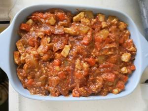 超简单 番茄鸡肉焗饭的做法 步骤4