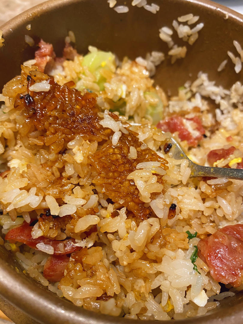 香肠煲仔饭