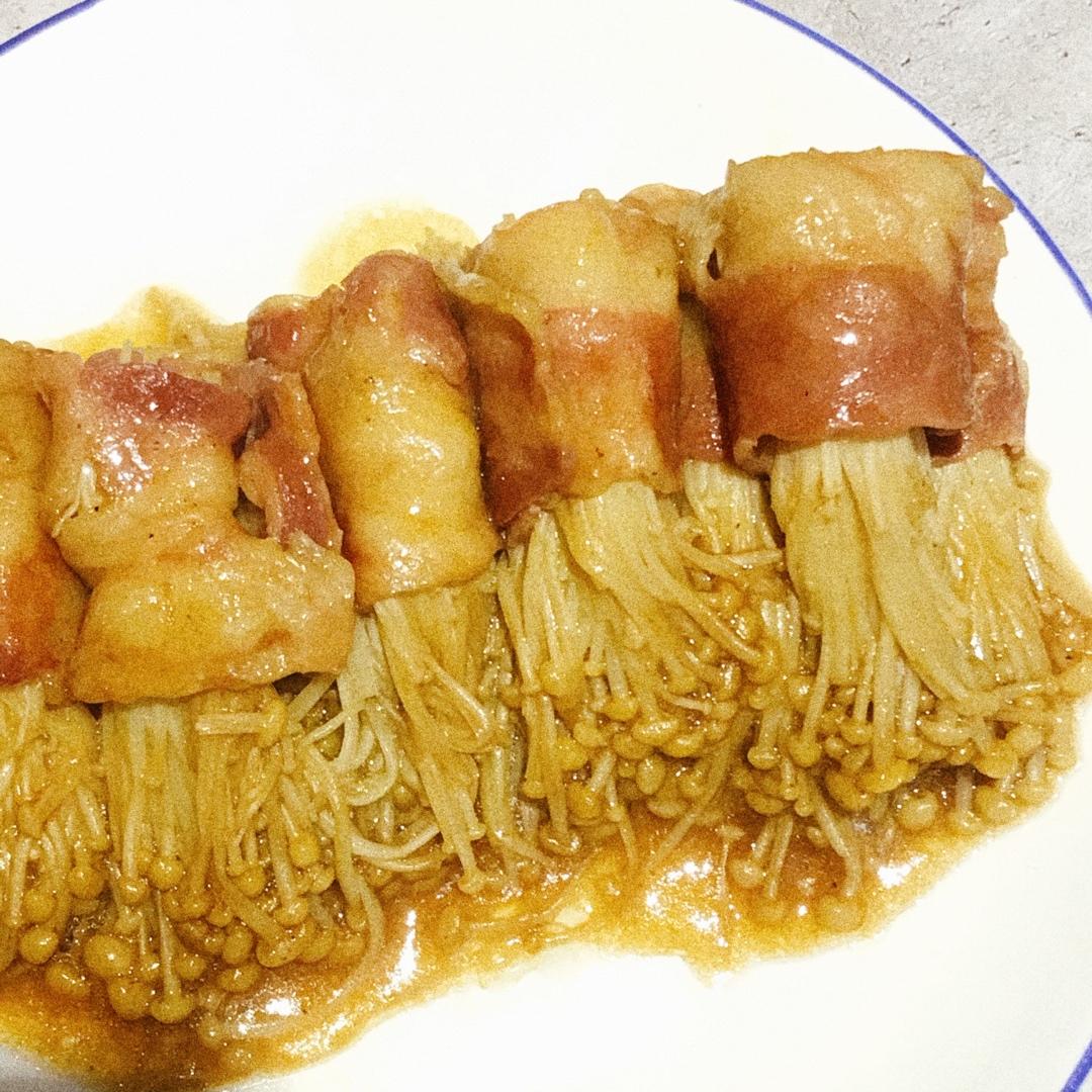 金针菇培根卷
