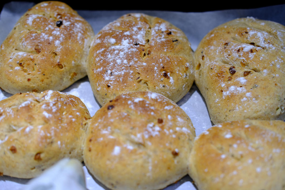 低卡烘焙0️⃣3️⃣—坚果大列巴·全麦