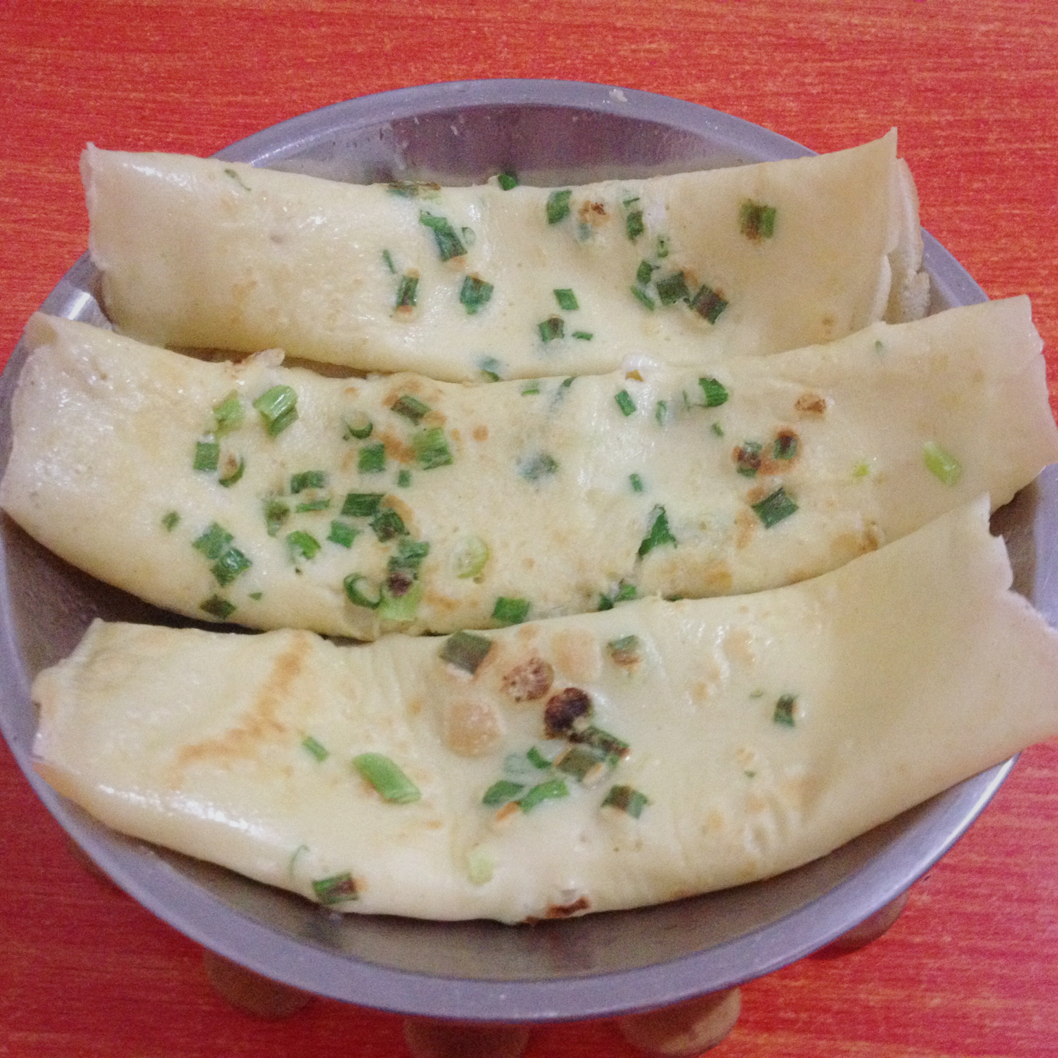 香葱鸡蛋饼
