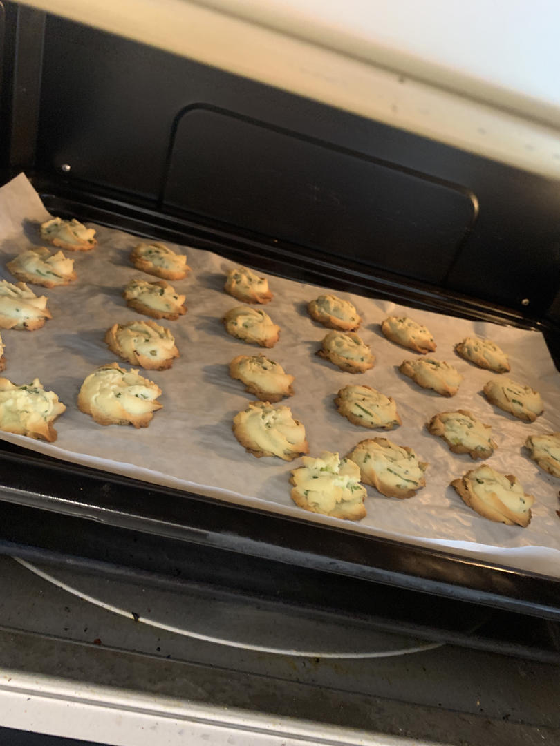 香酥无比的葱油曲奇