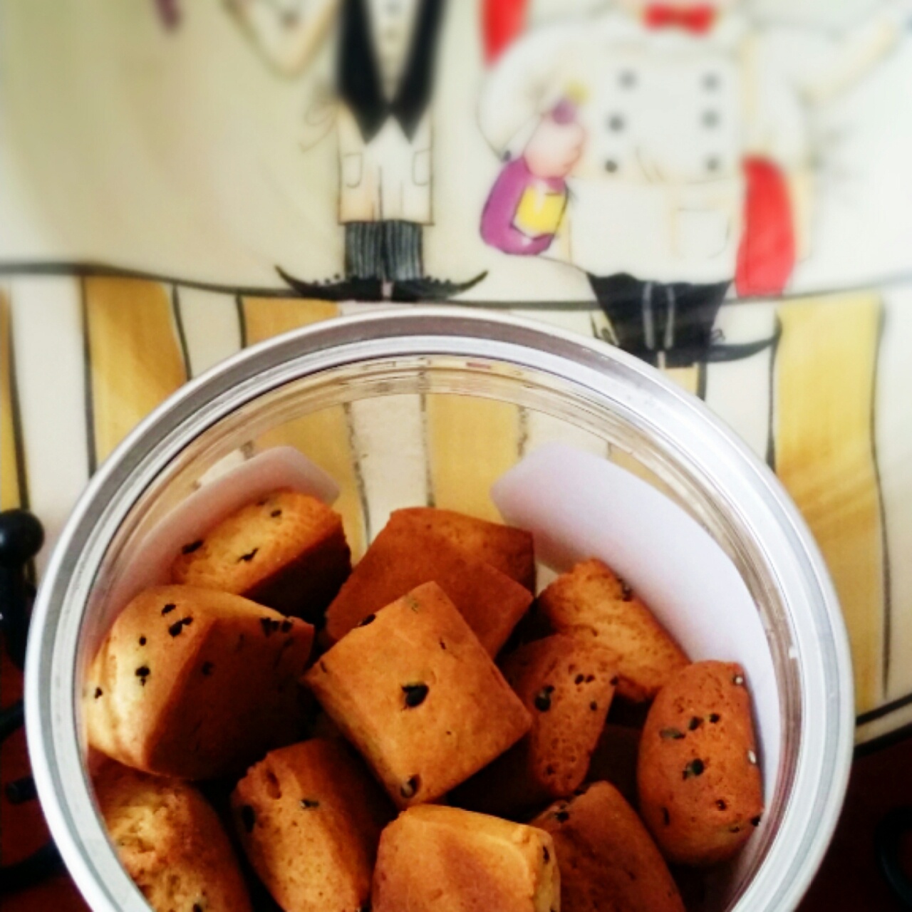小石头饼干。