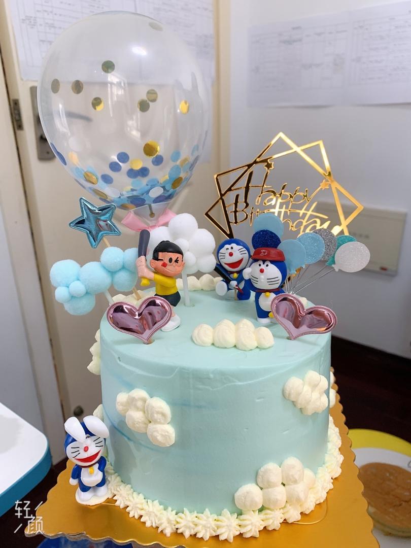 机器猫奶油蛋糕