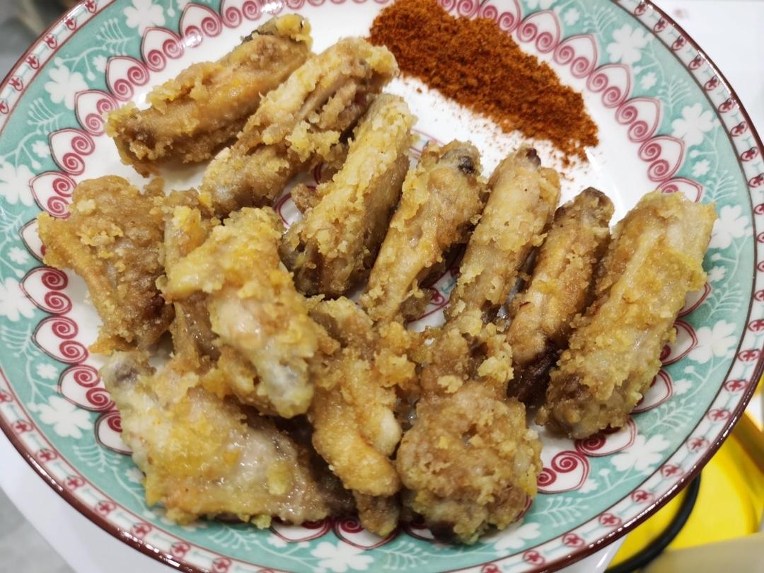 ㊙️外酥里嫩❗️好吃到舔手指的香辣脆皮鸡翅