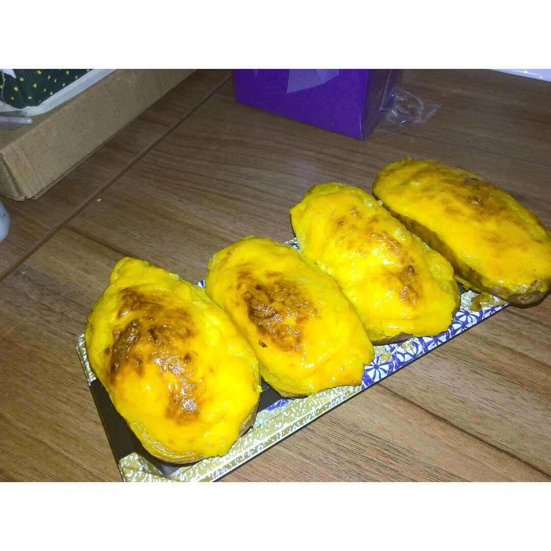 芝士奶油焗红薯