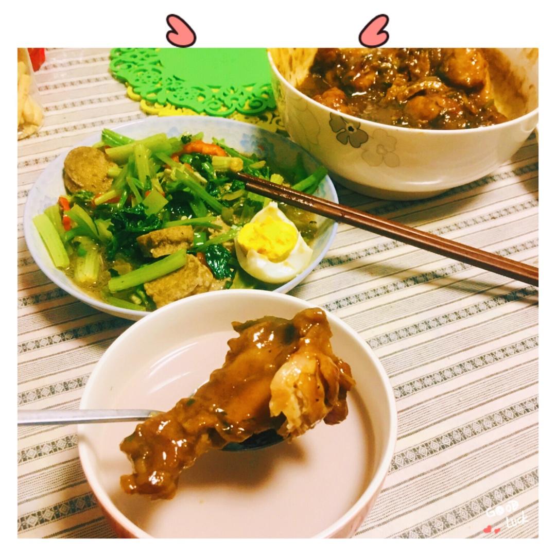 外婆教我的红烧鸡翅·连汤汁都狠好吃！！！