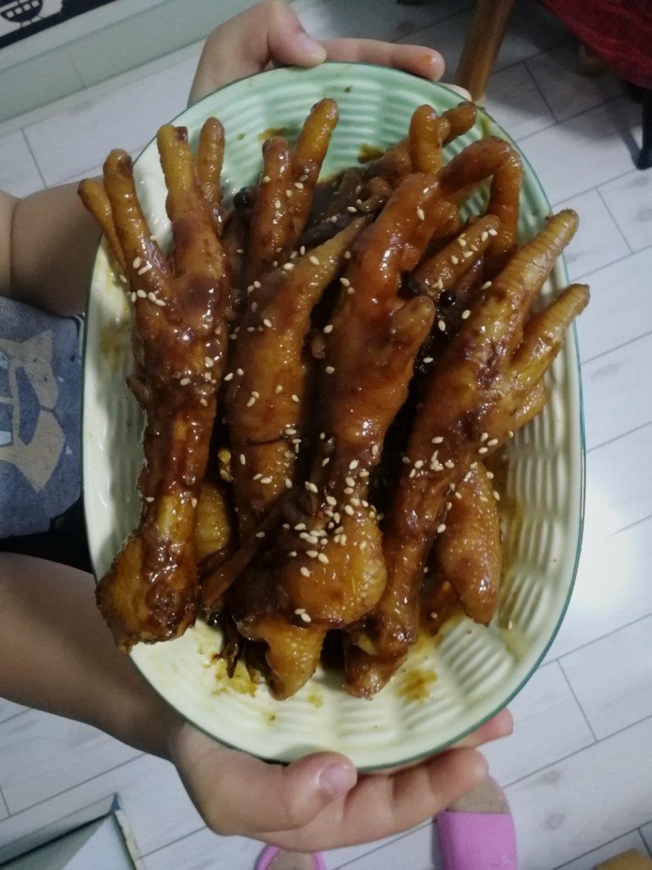 秘制红烧鸡爪