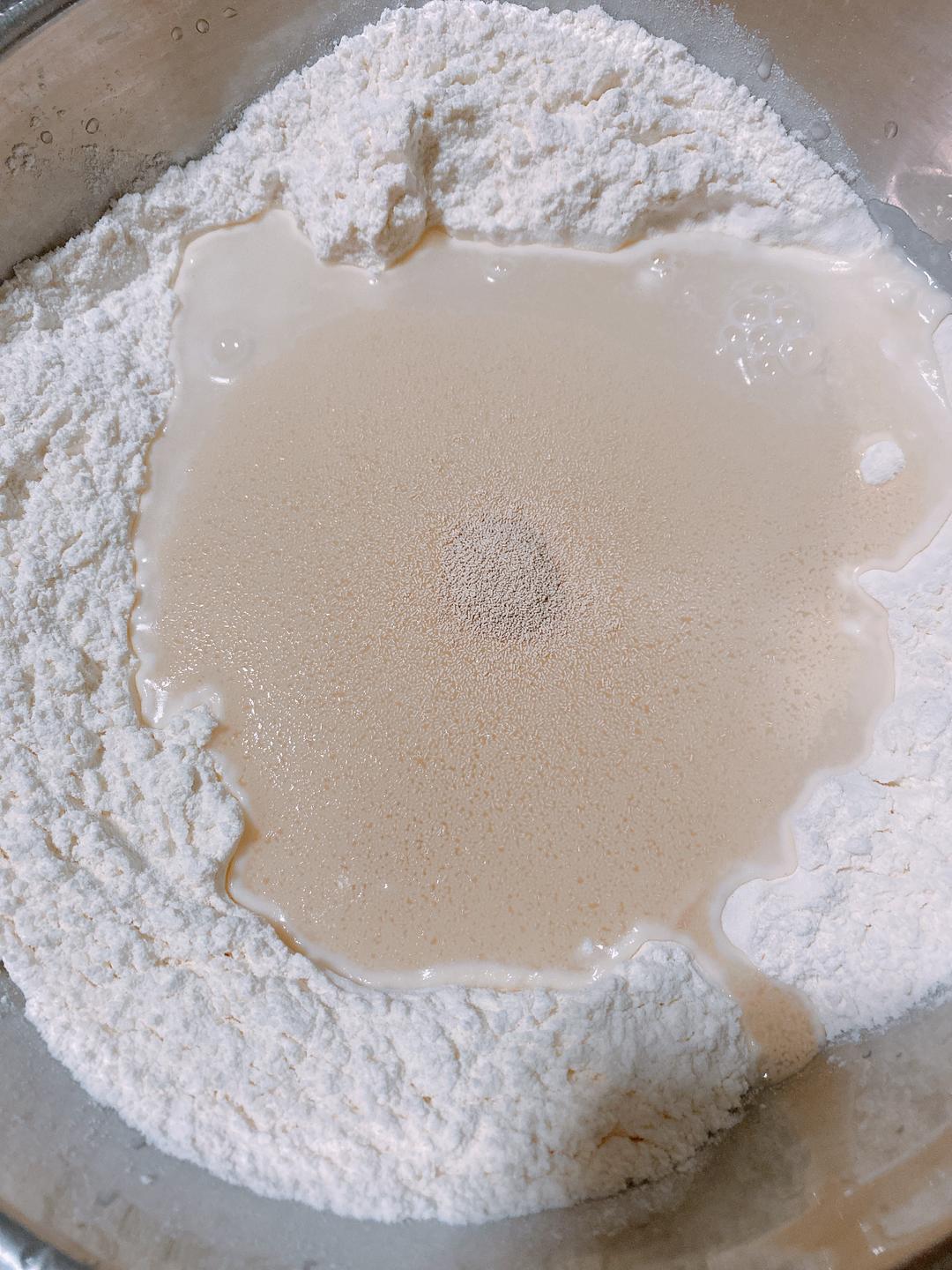 纯奶手撕吐司的做法 步骤1