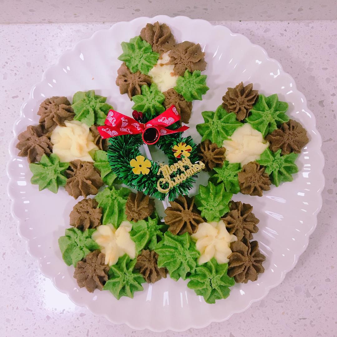 圣诞花环饼干