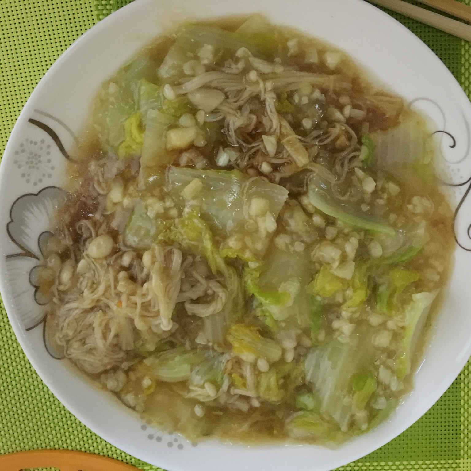 蒜蓉娃娃菜
