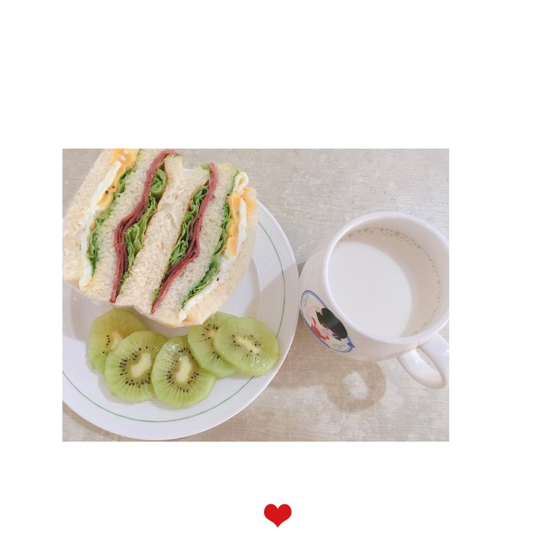 火腿芝士蛋三文治