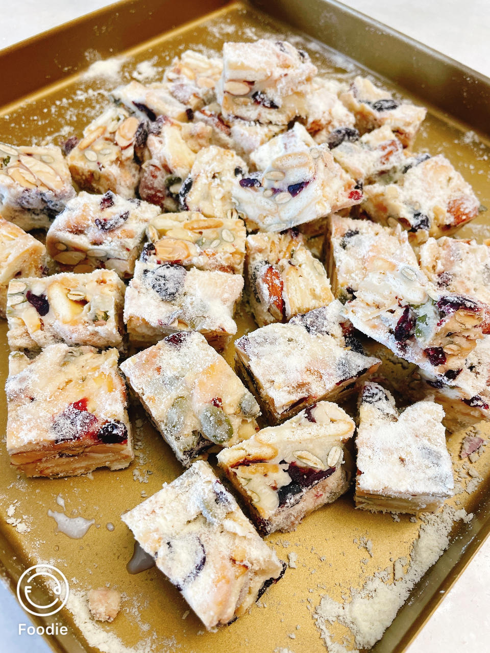 雪花酥  不甜版