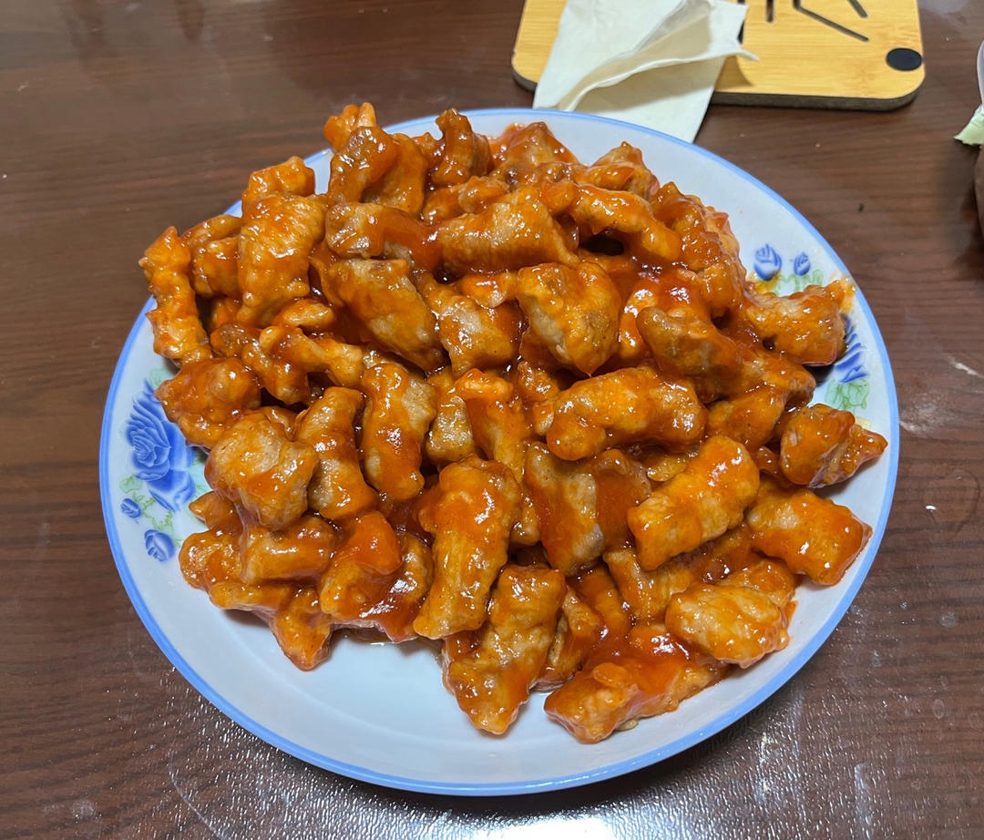 饭店里面糖醋里脊凭什么那么好吃，你看你也行