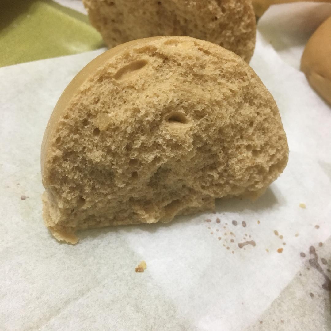 有着面包口感的红糖馒头（一次发酵）