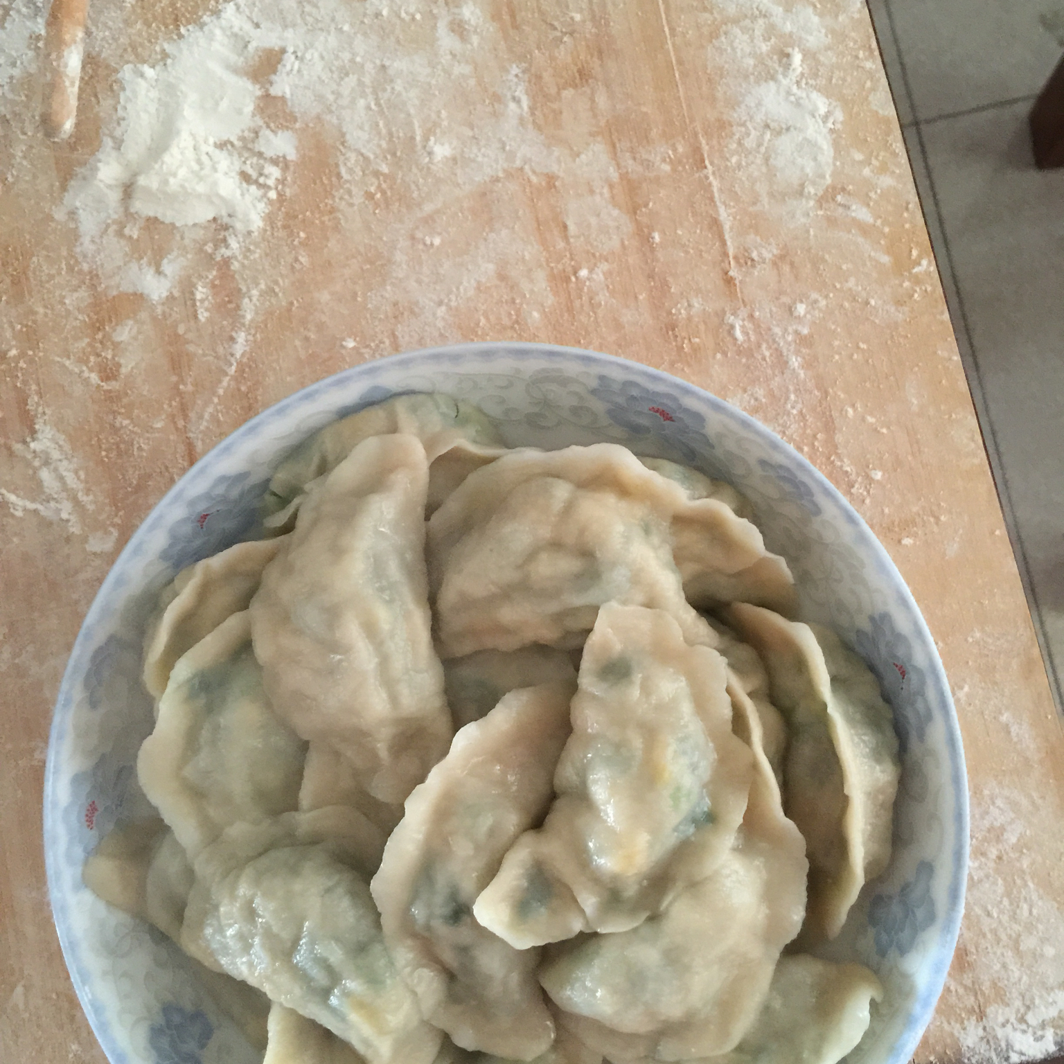 韭菜鸡蛋饺子