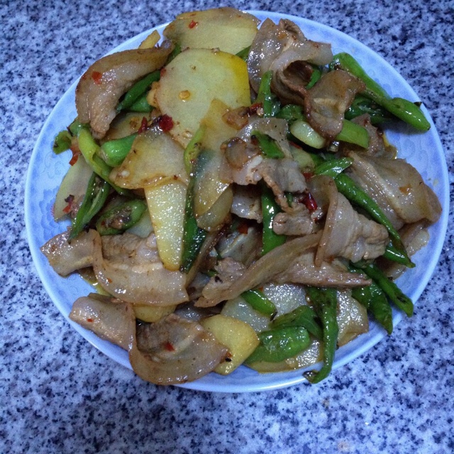 青椒回锅肉