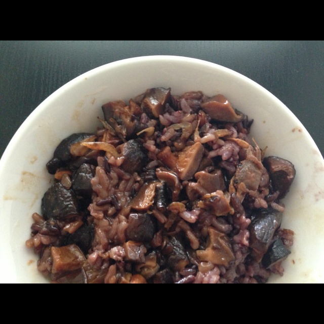 香菇油饭