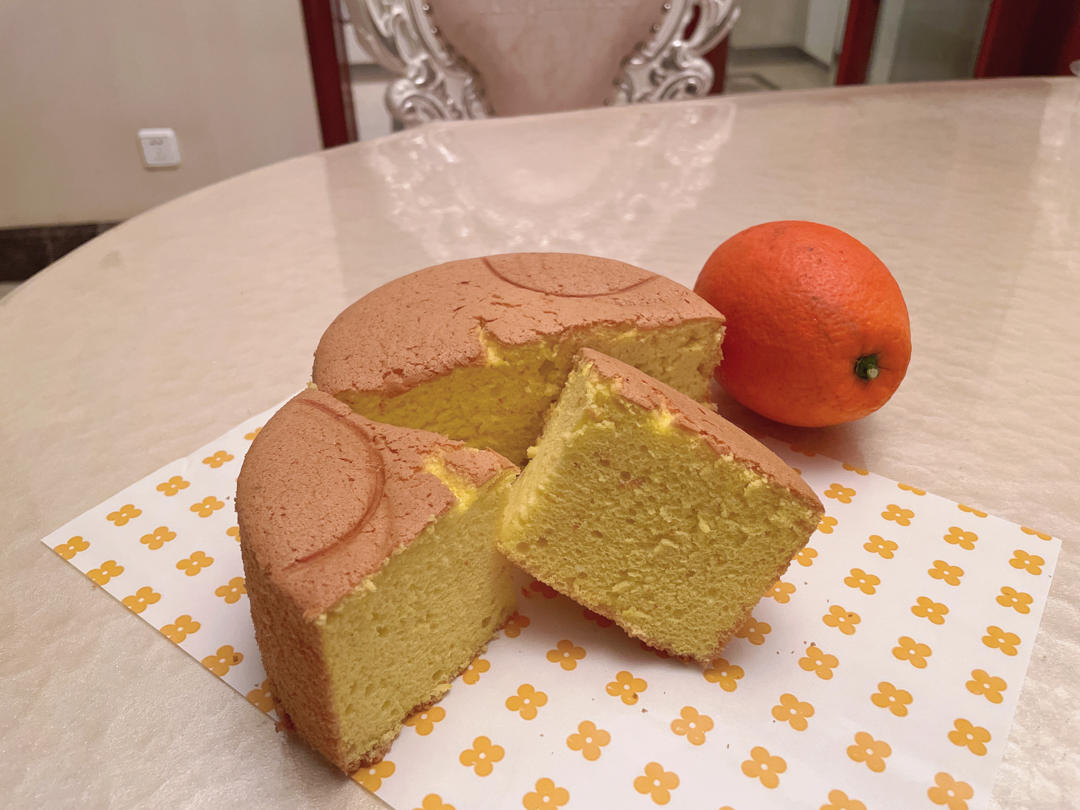 香橙戚风蛋糕