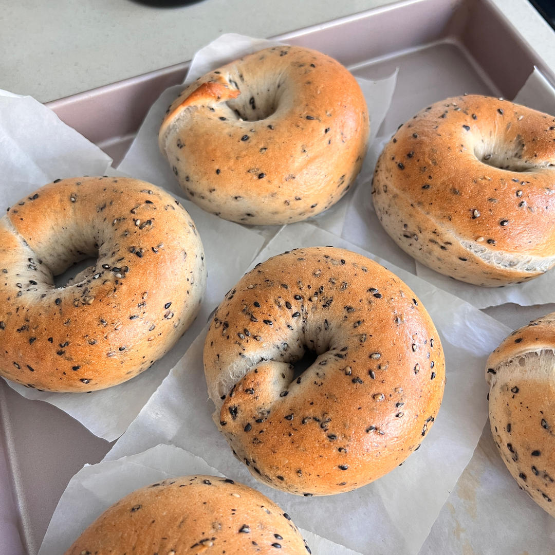 咸口奶酪贝果🥯