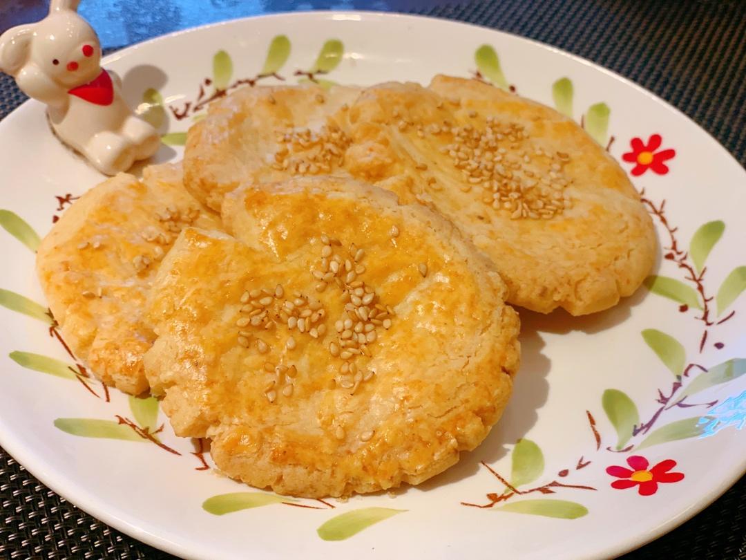 轻轻一按就碎掉的原味桃酥（不输猪油版）