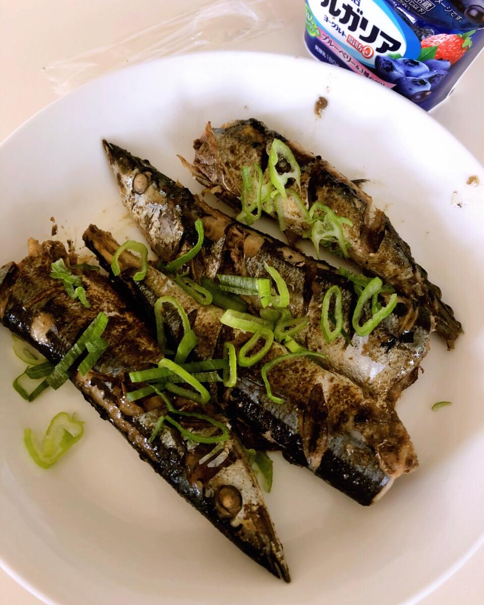 香煎秋刀鱼