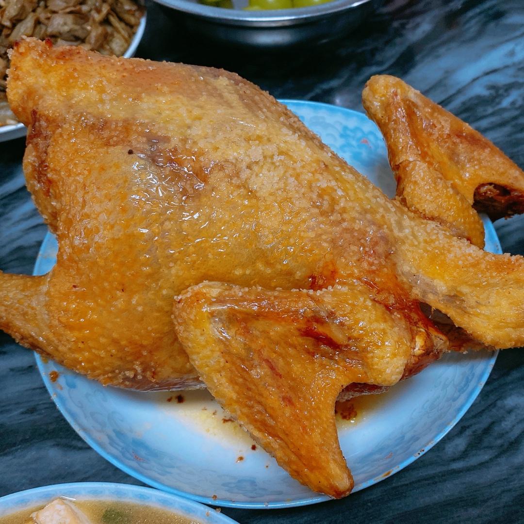 脆皮烤鸡