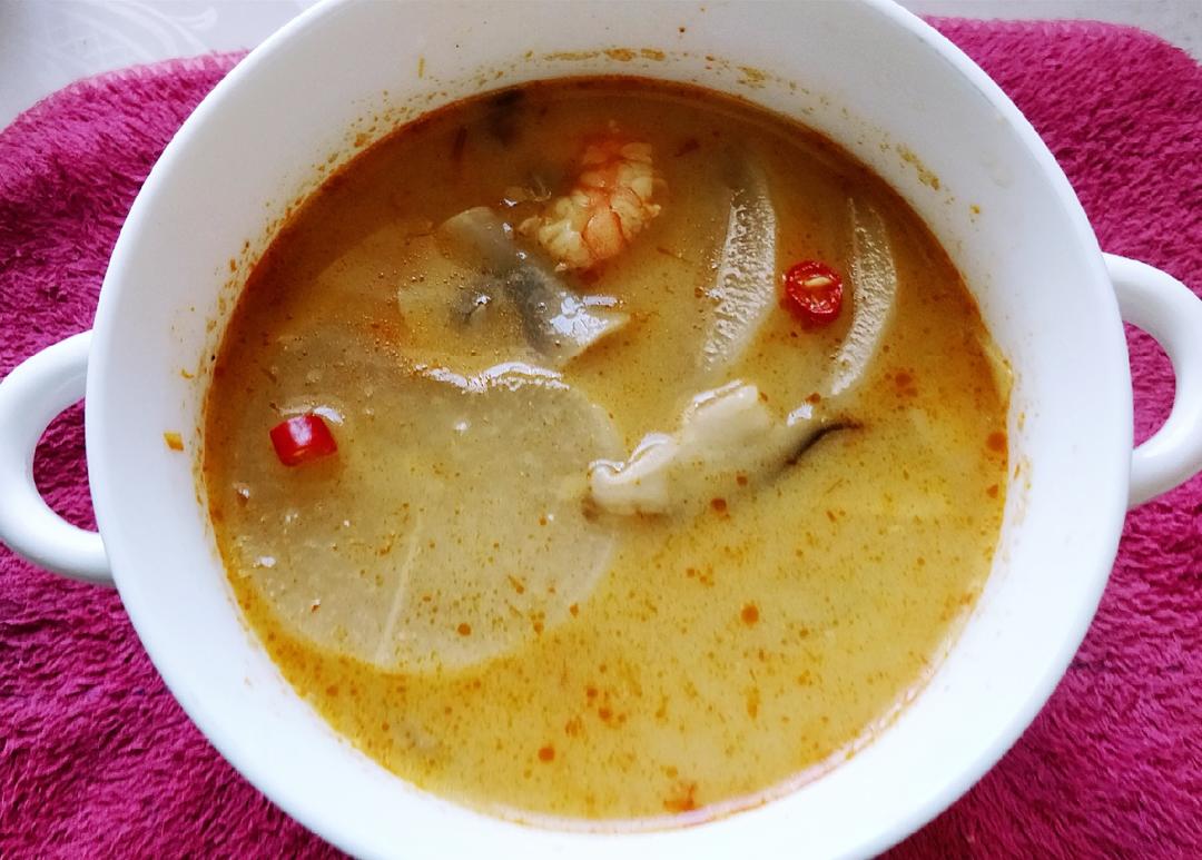 极简冬阴功汤的做法