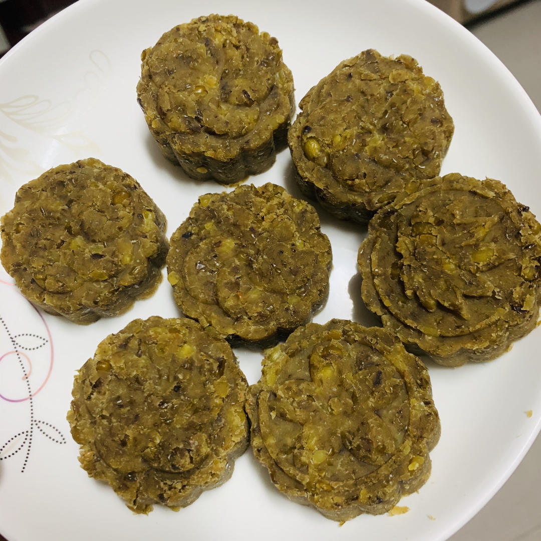 奶香绿豆糕（无豆腥味，超快手不麻烦）