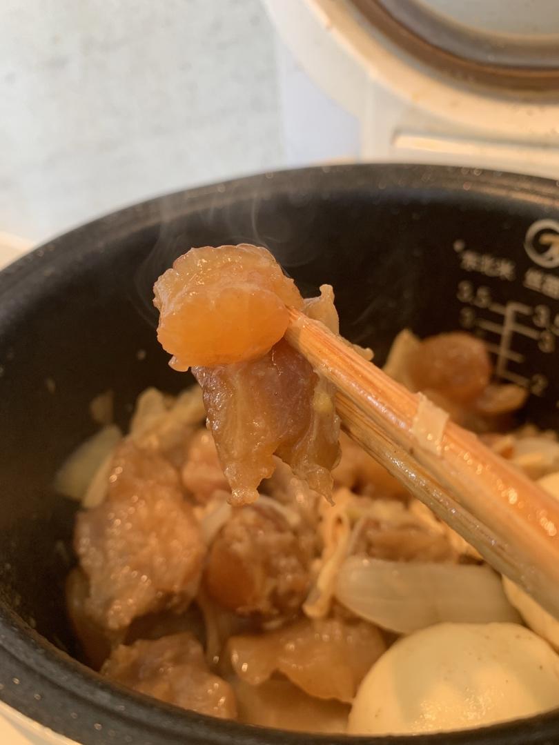 🔥🔥电饭锅也能做出超级好吃的牛筋炖板栗