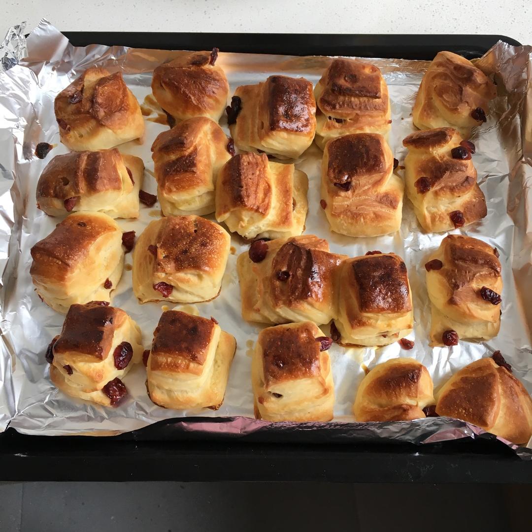 蔓越莓优格小面包块