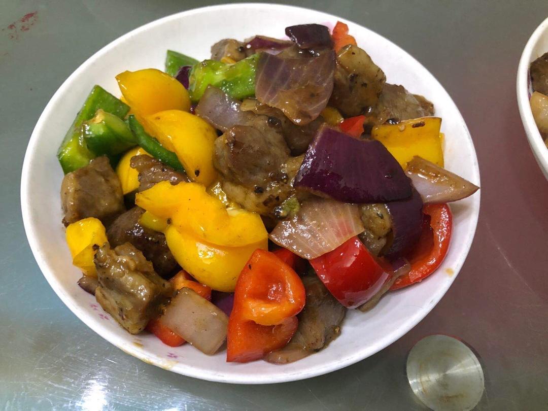 黑椒牛肉粒 Black Pepper Beef Cubes
