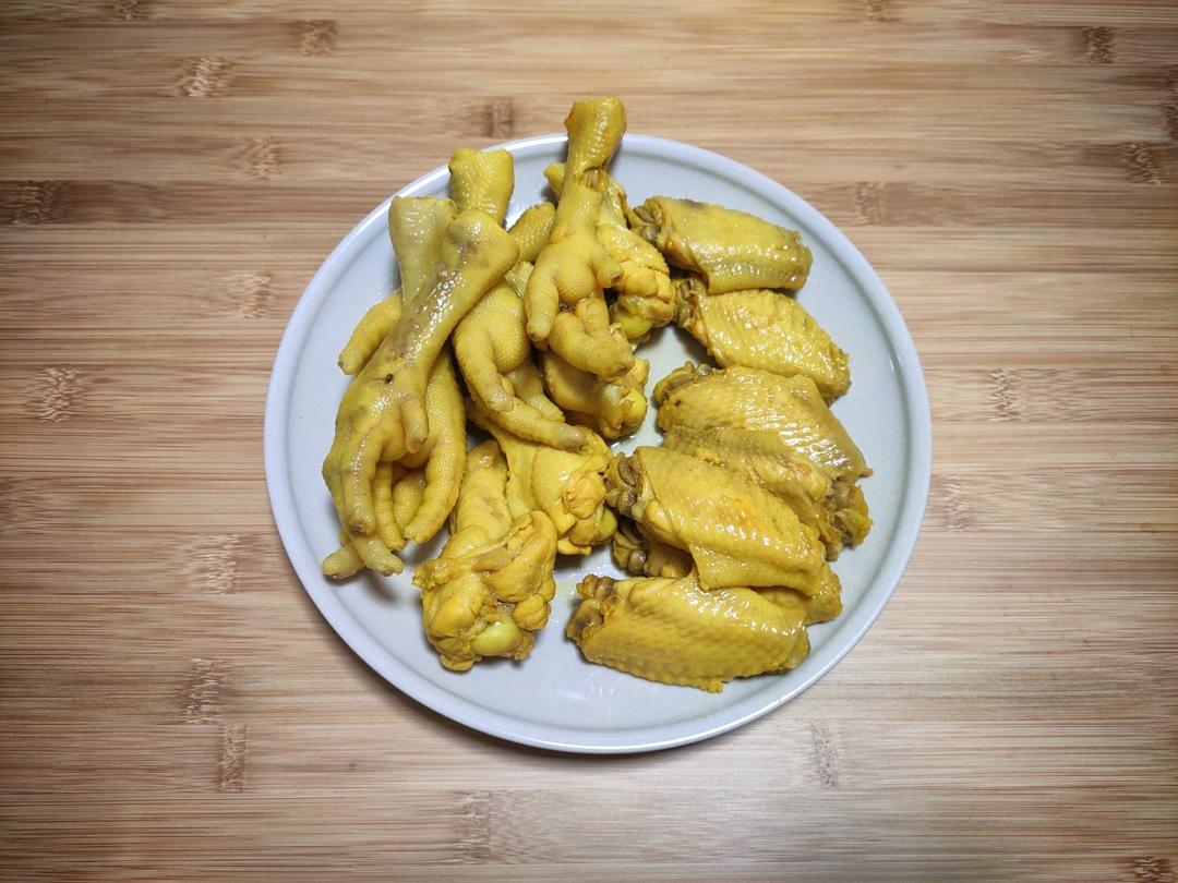 盐焗鸡爪（水焗）版