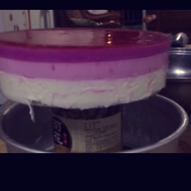 火龙果慕斯蛋糕