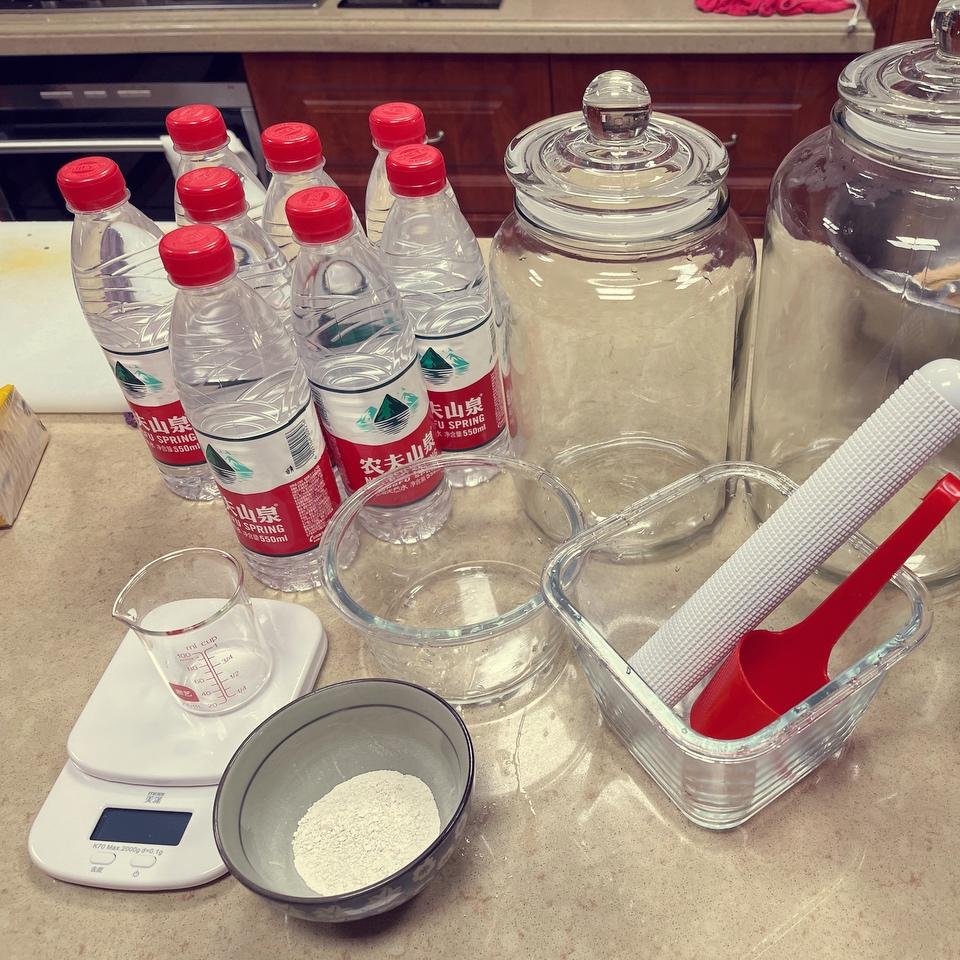 纯奶手撕吐司的做法 步骤1