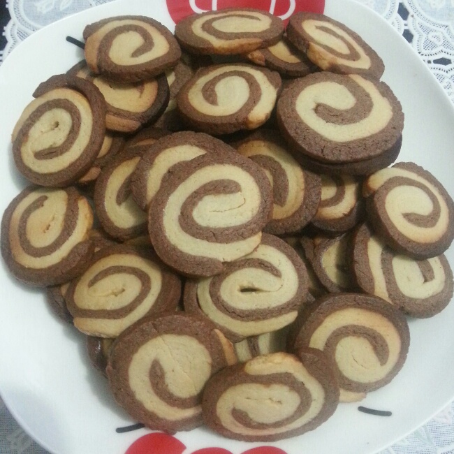 摩卡双色饼干