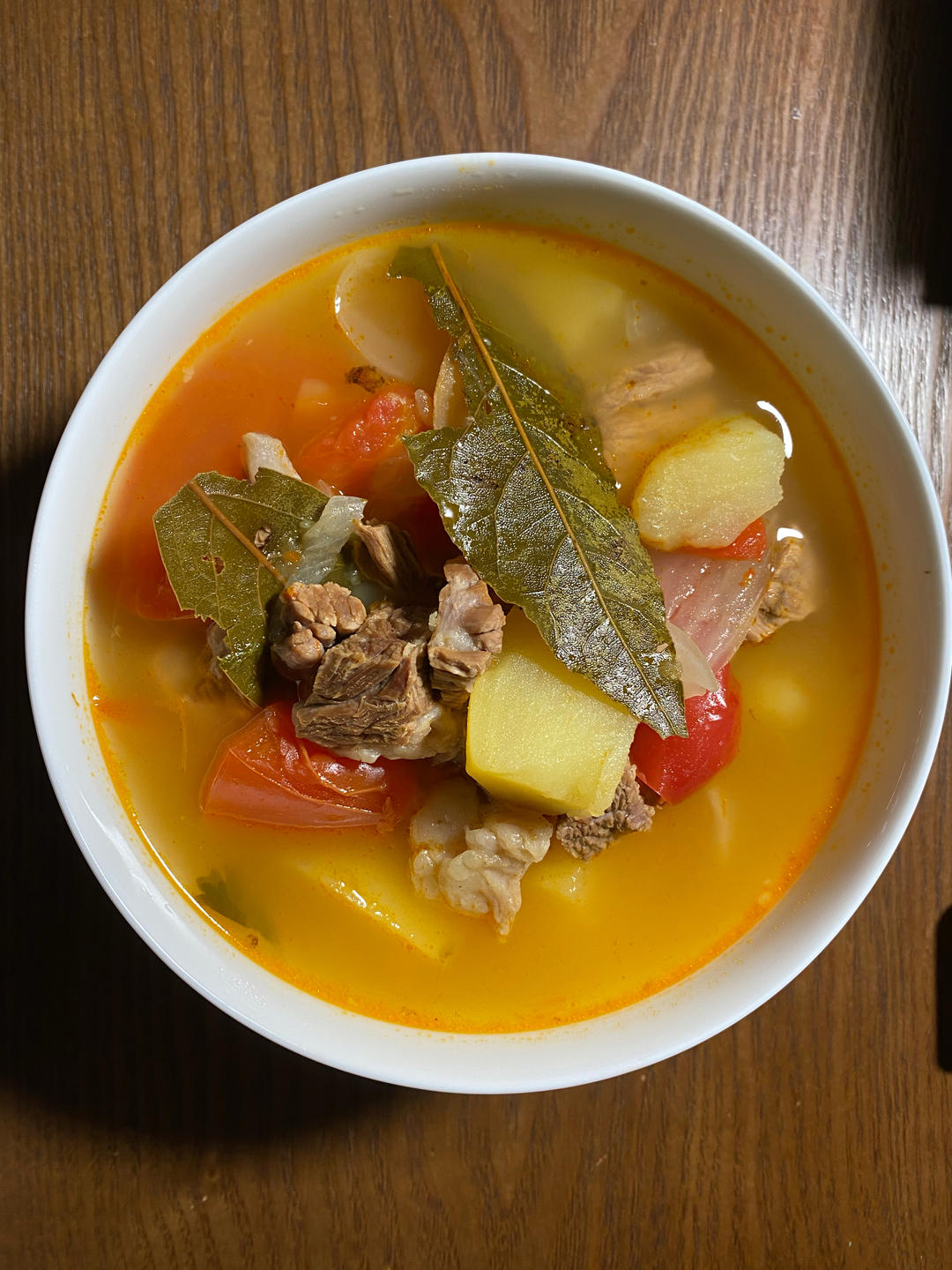 番茄土豆炖牛腩